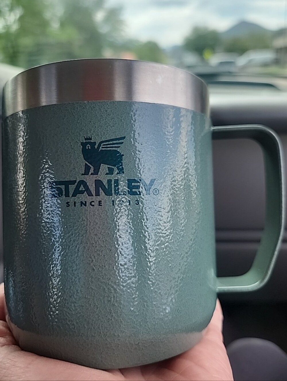 Stanley Classic Green Camp Mug - Matte Sage